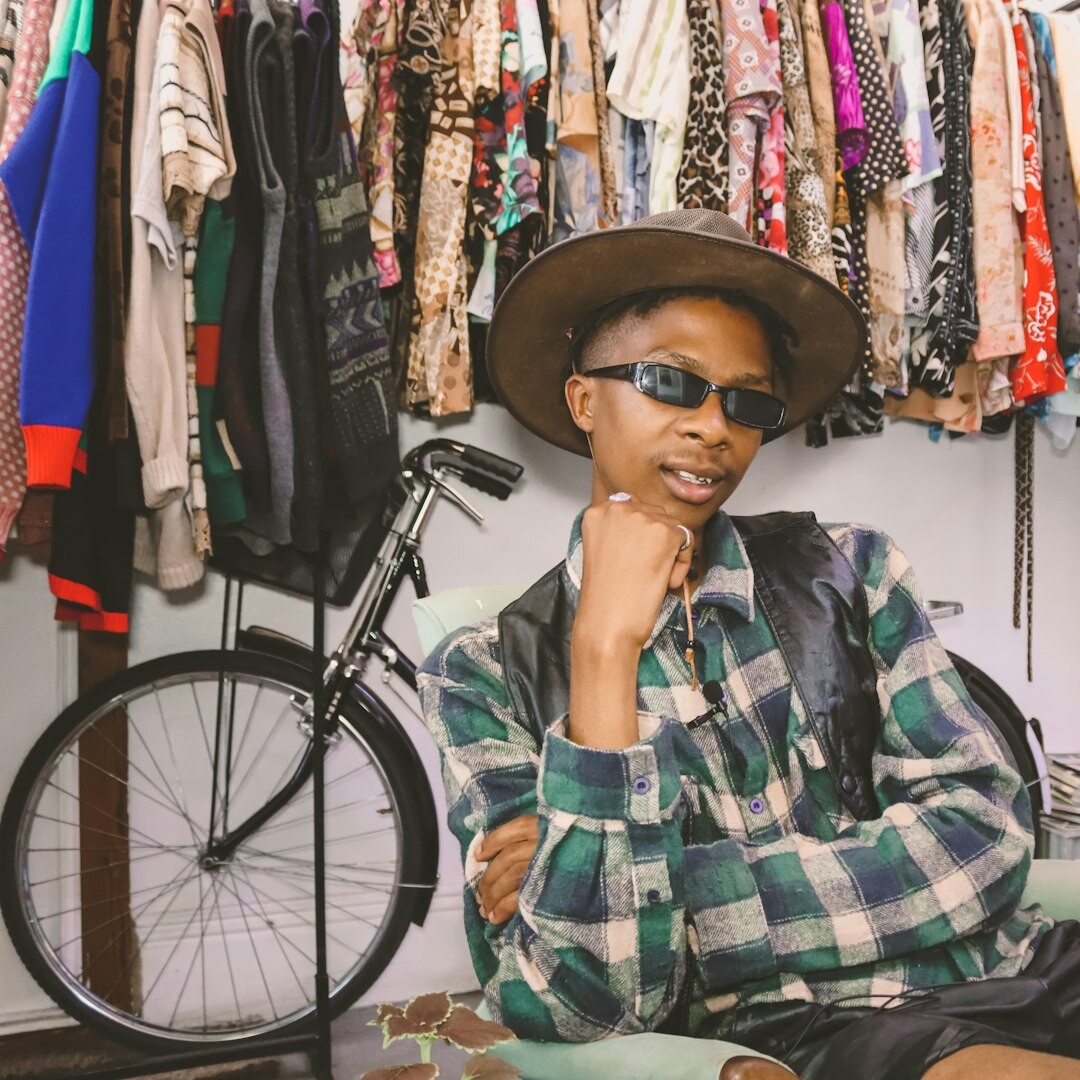 Portrait of a South African woman podcast host smiling
